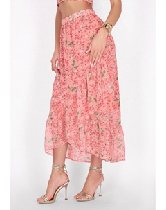Юбка макси, коралловый Faina