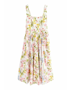 Платье макси REGULAR FIT SQUARE NECK MIDI, белый Next