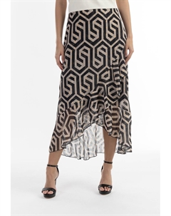 Юбка А-силуэта, черный Faina