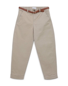 Чиносы CON CINTURA, бежевый Calliope