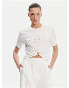 Футболка обычного кроя WA5139 JS923, белый Liu jo