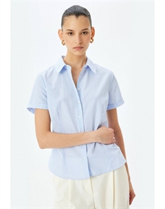 Блузка на пуговицах, синий Koton