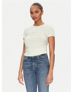 Облегающая футболка W5GI04 J1314, желтый Guess