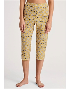 Пижамные штаны FAVOURITES SUN 3/4, темно-желтый Calida