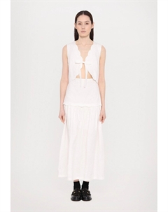 Повседневное платье ROBE, молочный Sandro