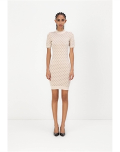 Платье-футляр LISE LOGO, слоновая кость Guess