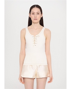 Топ, молочный Sandro