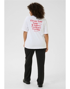 Футболка с принтом KCLENNY, белый Kaffe curve