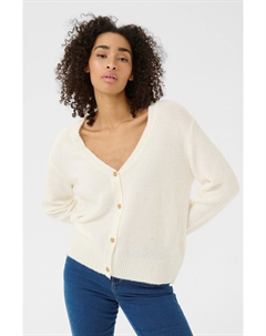 Кардиган KAIRIS V NECK , молочный Kaffe