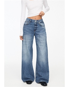 Расклешенные джинсы, светло-голубой Pull & bear