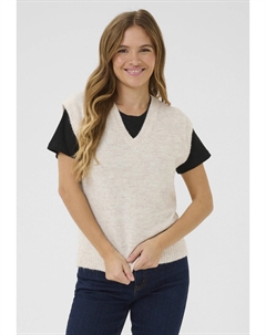 Базовая футболка, молочный Kaffe