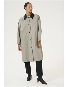 Классическое пальто AROSANNA, светло-серый Kaffe