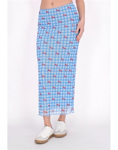 Юбка-карандаш, синий Mymo