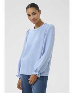 Блуза KANITA ROUND NECK SOLID, синий Kaffe