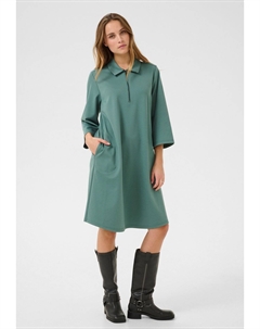 Повседневное платье ELIN 3/4 SLEEVE, темно-зеленый Kaffe