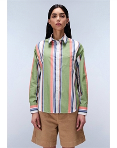 Блузка на пуговицах NICE, светло-зеленый Napapijri