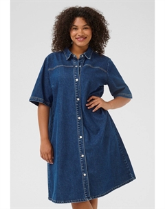 Джинсовое платье, деним Kaffe curve