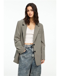 Блейзер DOUBLE-BUTTON , песочный Pull & bear