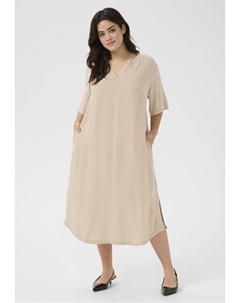 Повседневное платье MILLE KAFTAN, песочный Kaffe curve