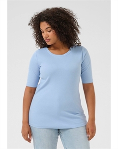 Базовая футболка CARINA, светло-голубой Kaffe curve