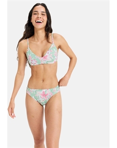 Плавки бикини MIT MITTLERER BEDECKUNG, зеленый Roxy
