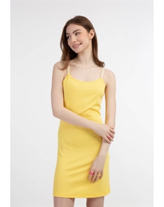 Платье-джемпер, светло-желтый Mymo