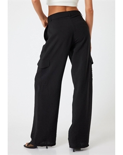 Брюки карго WIDE LEG, черный Koton