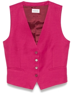 Жилет с V-образным вырезом, розовый Parosh