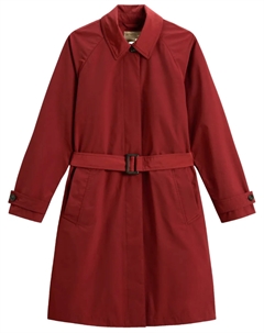 Летний тренчкот, красный Woolrich