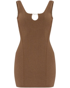 Короткое платье, коричневый Jacquemus