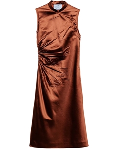 Платье Old duchesse, оранжевый Prada