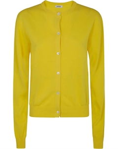 Хлопковый кардиган, желтый Aspesi