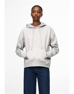 Толстовка с капюшоном, серый Pull & bear