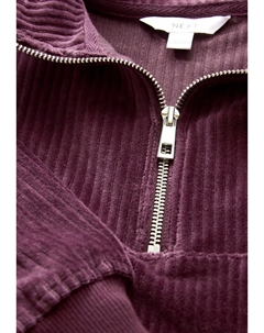 Толстовка SOFT TOUCH QUARTER ZIP, красный Next