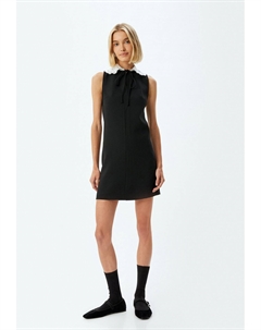 Повседневное платье PETER PAN COLLAR, черный Koton