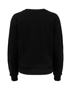 Толстовка MIT PRINT LANGARM RUNDHALS DÜNNER WOKE, черный Jdy