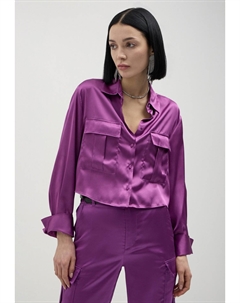 Рубашка CROP, темно-фиолетовый Calliope