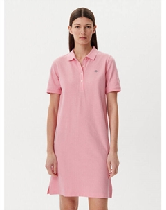 Платье на каждый день обычный крой Shield 4201529, розовый Gant