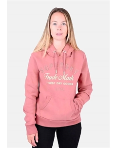 Толстовка с капюшоном, розовый Superdry