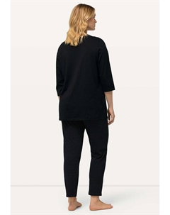 Пижамный комплект COL ROND, черный Ulla popken