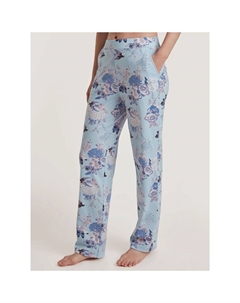 Пижамные штаны с карманами женские, цвет 490 Sterling Blue Calida