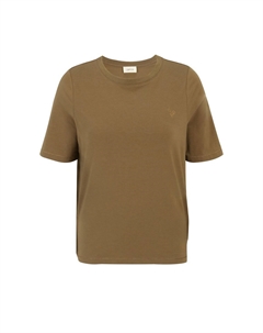 Повседневная рубашка с круглым вырезом, зеленый Cartoon