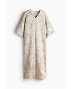 Платье-Кафтан из жатого атласа, серый H&m