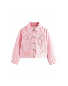 Джинсовая куртка, розовый Next