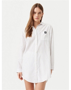 Свободная ночная рубашка 50531656, белый Hugo