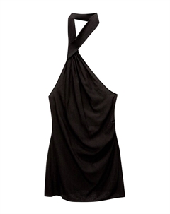 Коктейльное платье Cocktail Dress, черный Pull & bear