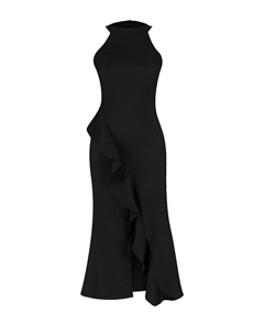 Платье миди Dress, черный Trendyol