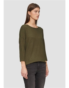 Футболка T-Shirt 3/4 Arm, оливковый Qs