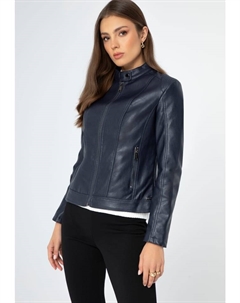 Кожаная куртка Jacket, темно-синий Wittchen