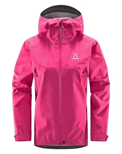 Куртка софтшелл Funktionsjacke Roc GTX, розовый Haglöfs